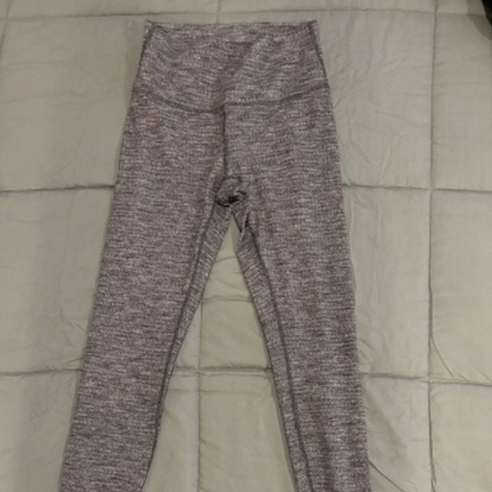 Lululemon Heather Gray High Rise 28" Size 8